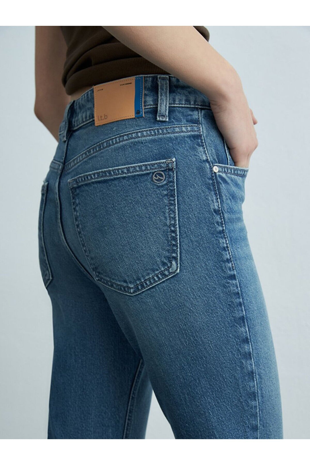 LTB Jean taille haute coupe slim Rebecca
