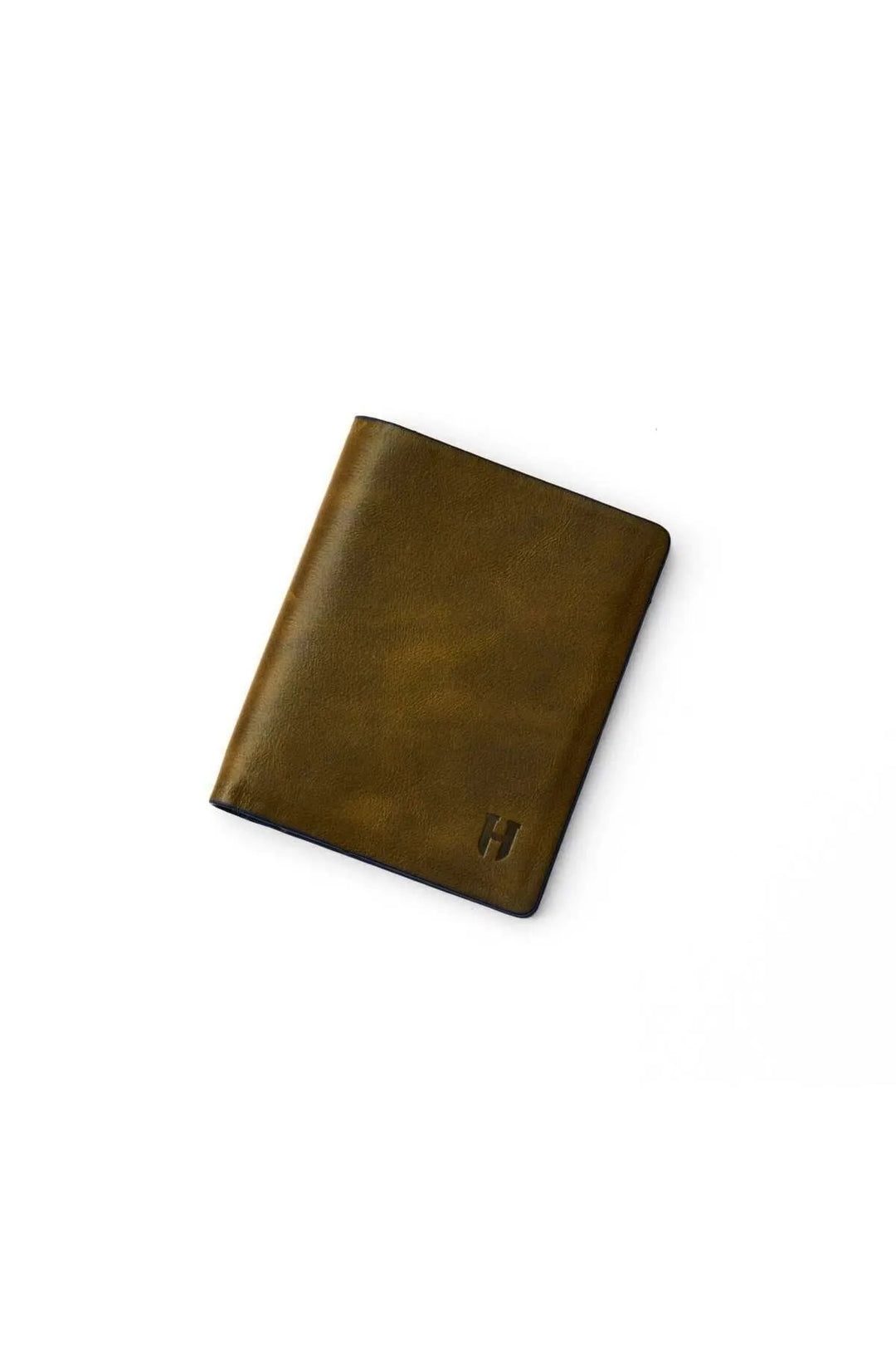 Helmbrook Portefeuille en cuir véritable pour homme Slim Design Multi-Bay Protégé par RFID Dayton Khaki Plus