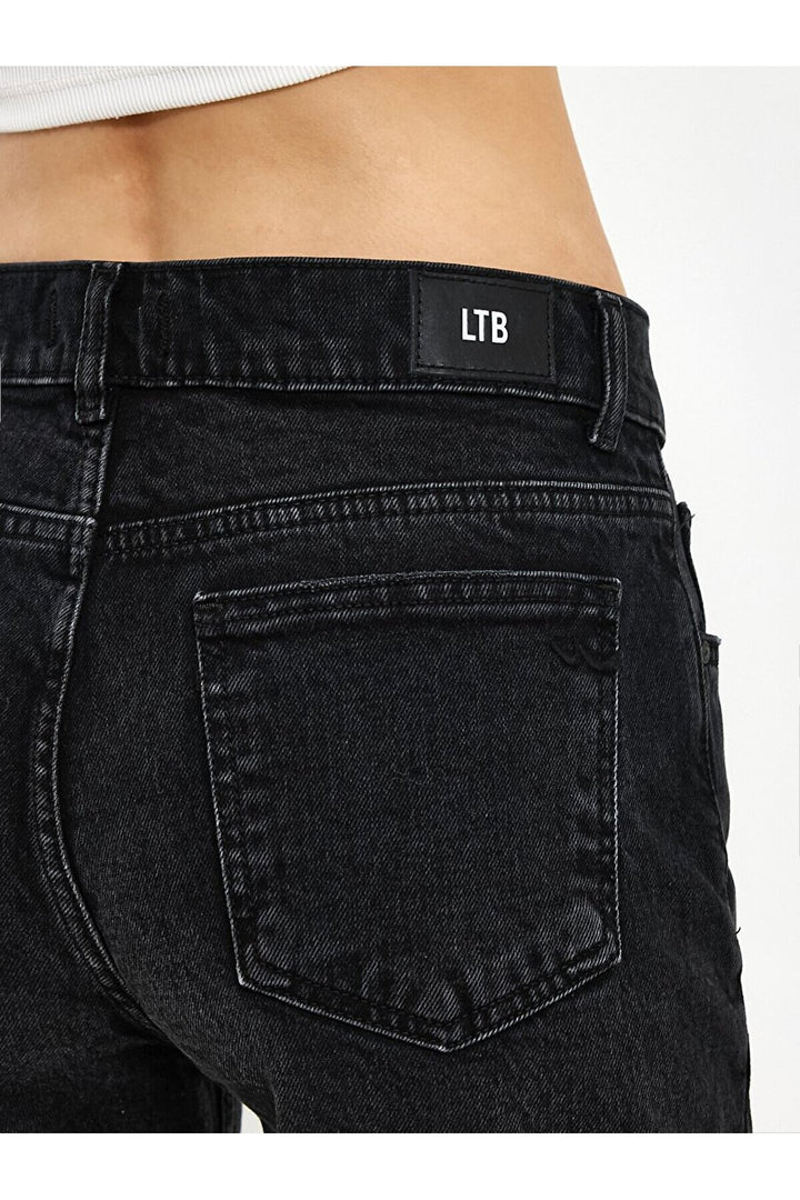 LTB Pantalon droit Lerana Mıd Rıse