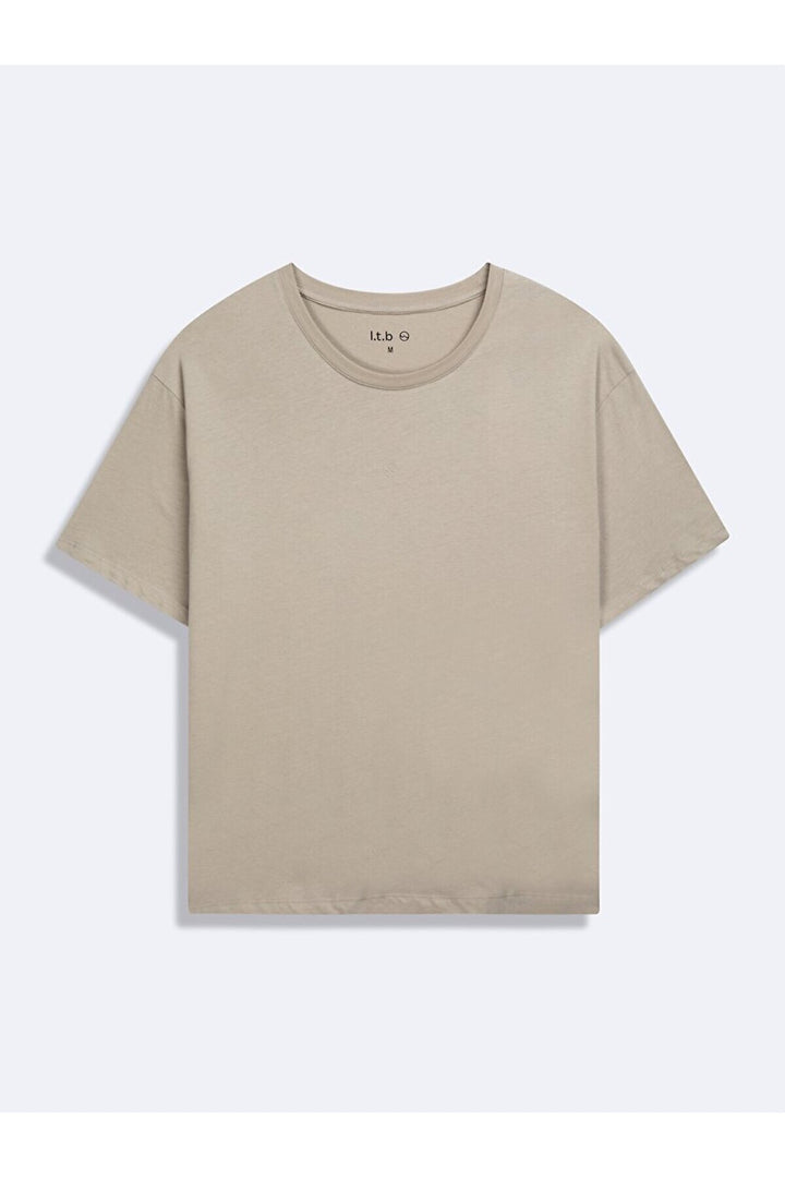 LTB T-shirt vert à manches courtes Zero Collar Pressure