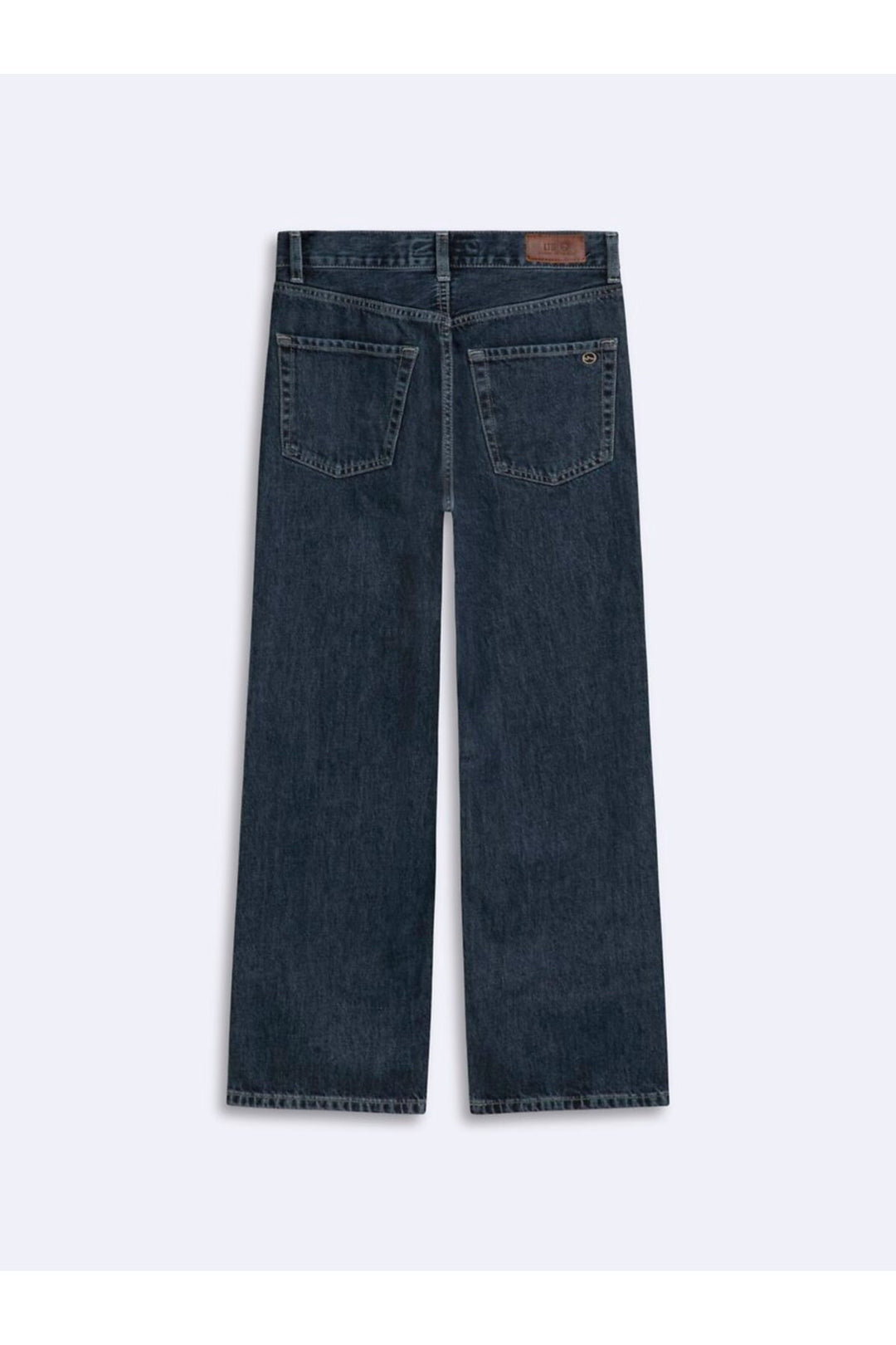LTB Pantalon Jean Droit Indigo Foncé à Fermeture Éclair Vienne - dark Indigo