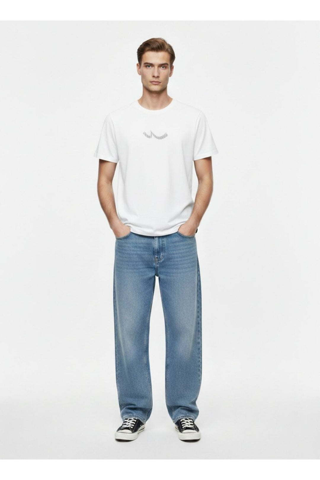 LTB T-shirt crème - Multicolore