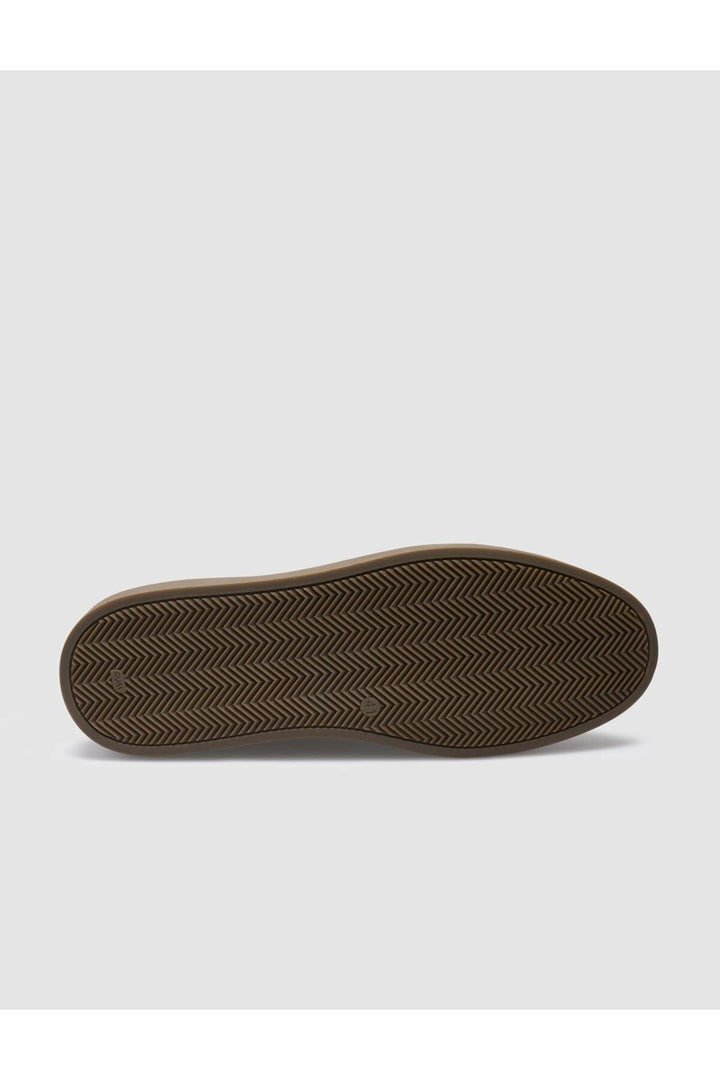 Cabani Shoes %100 Cuir véritable Chaussures de sport pour hommes en daim marron - Marron