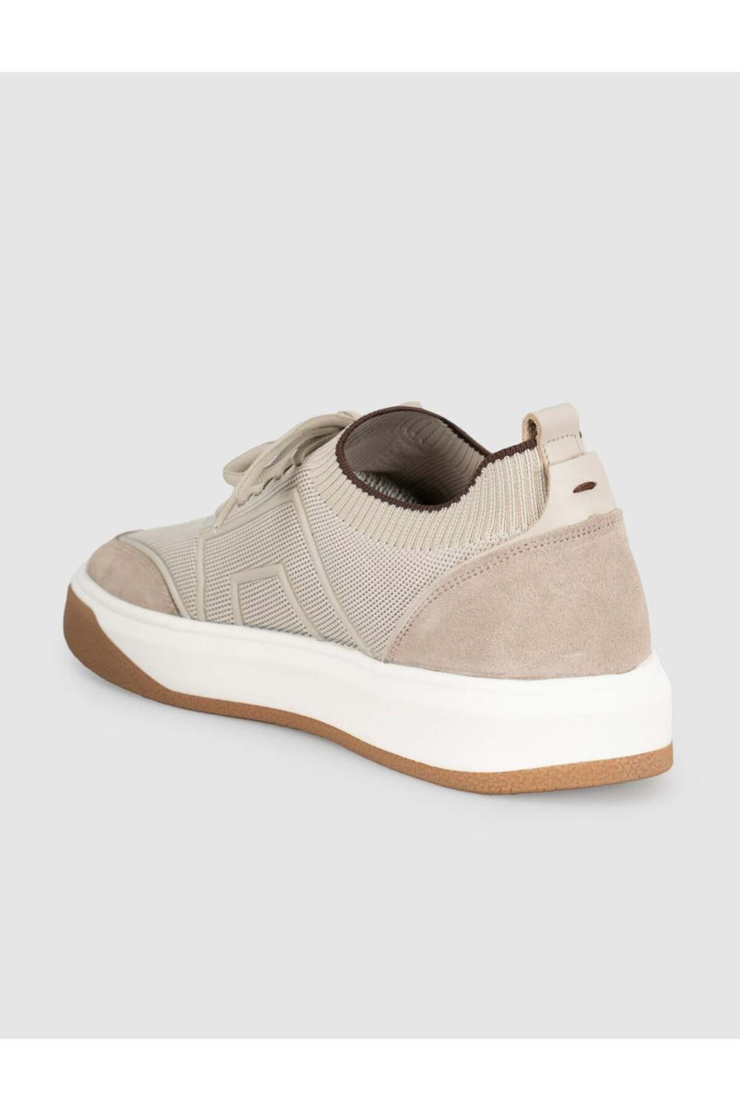 Cabani Shoes Sneaker quotidien pour homme avec détails en tricot - Multicolore