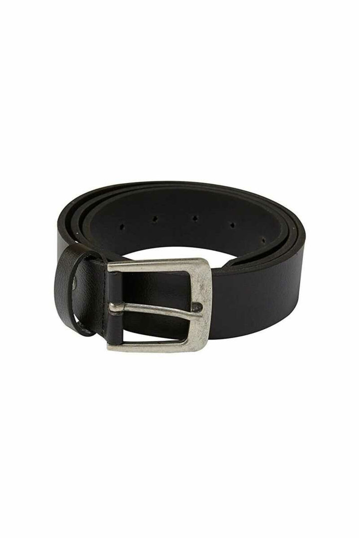 LTB Ceinture noire avec boucle carrée