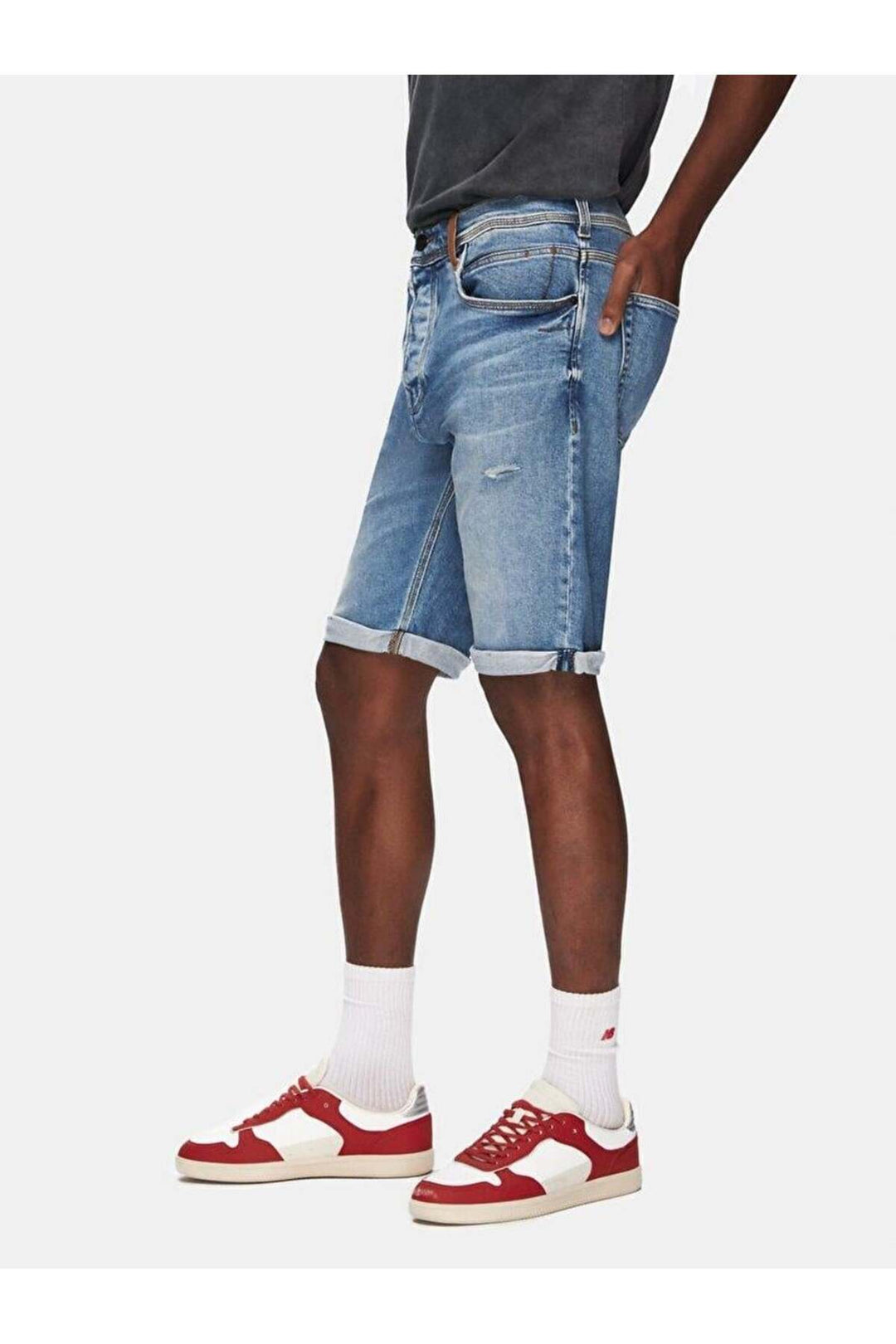 LTB CORVIN ABELLO Short en Jean pour Homme 55627 - Clair Bleu_55627