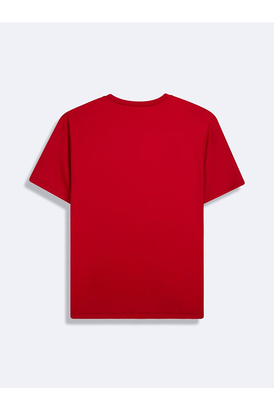 LTB T-shirt basique rouge à col rond à manches courtes - Rouge_600