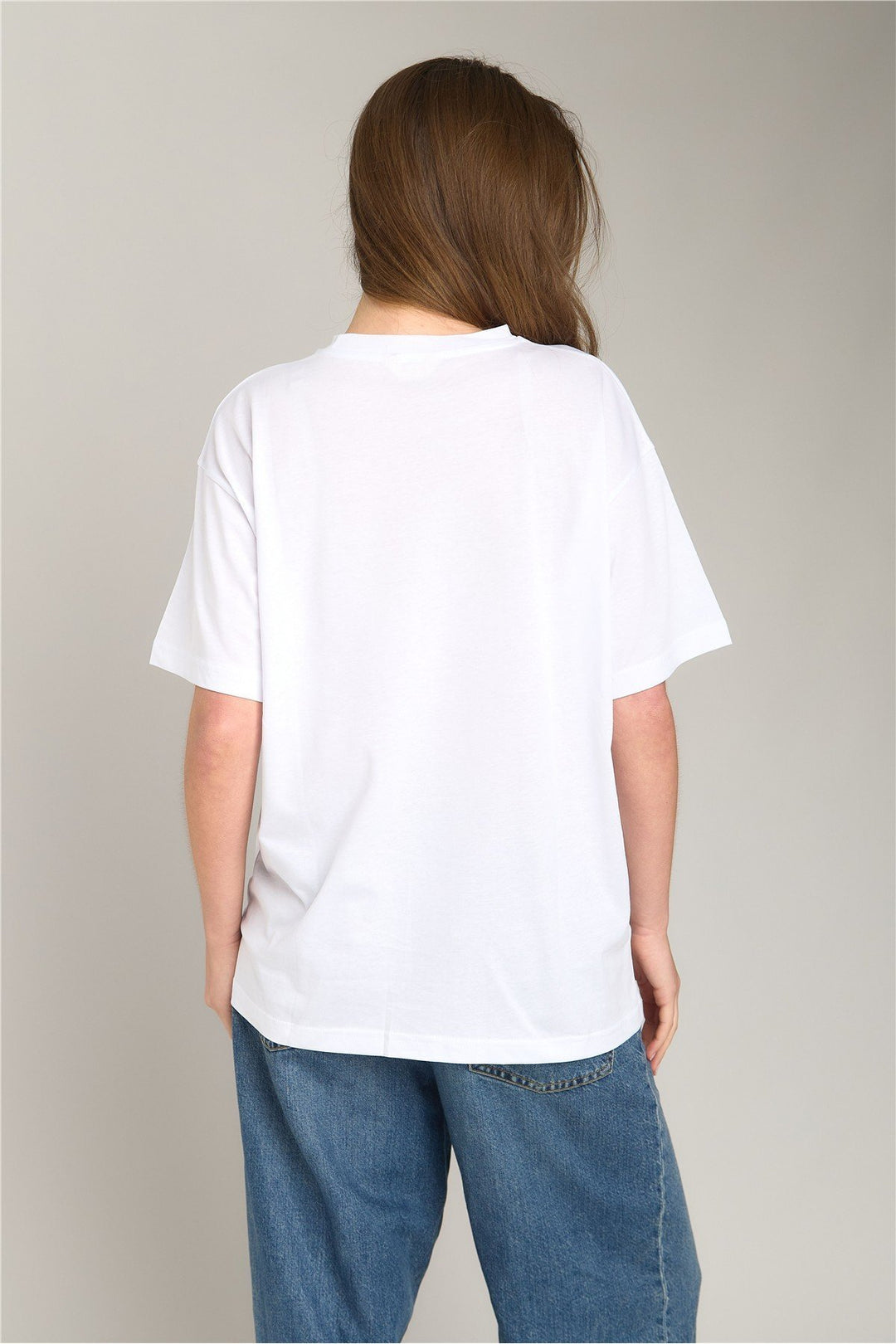Lovely Things Hauts de pyjama basiques oversize INA - Blanc