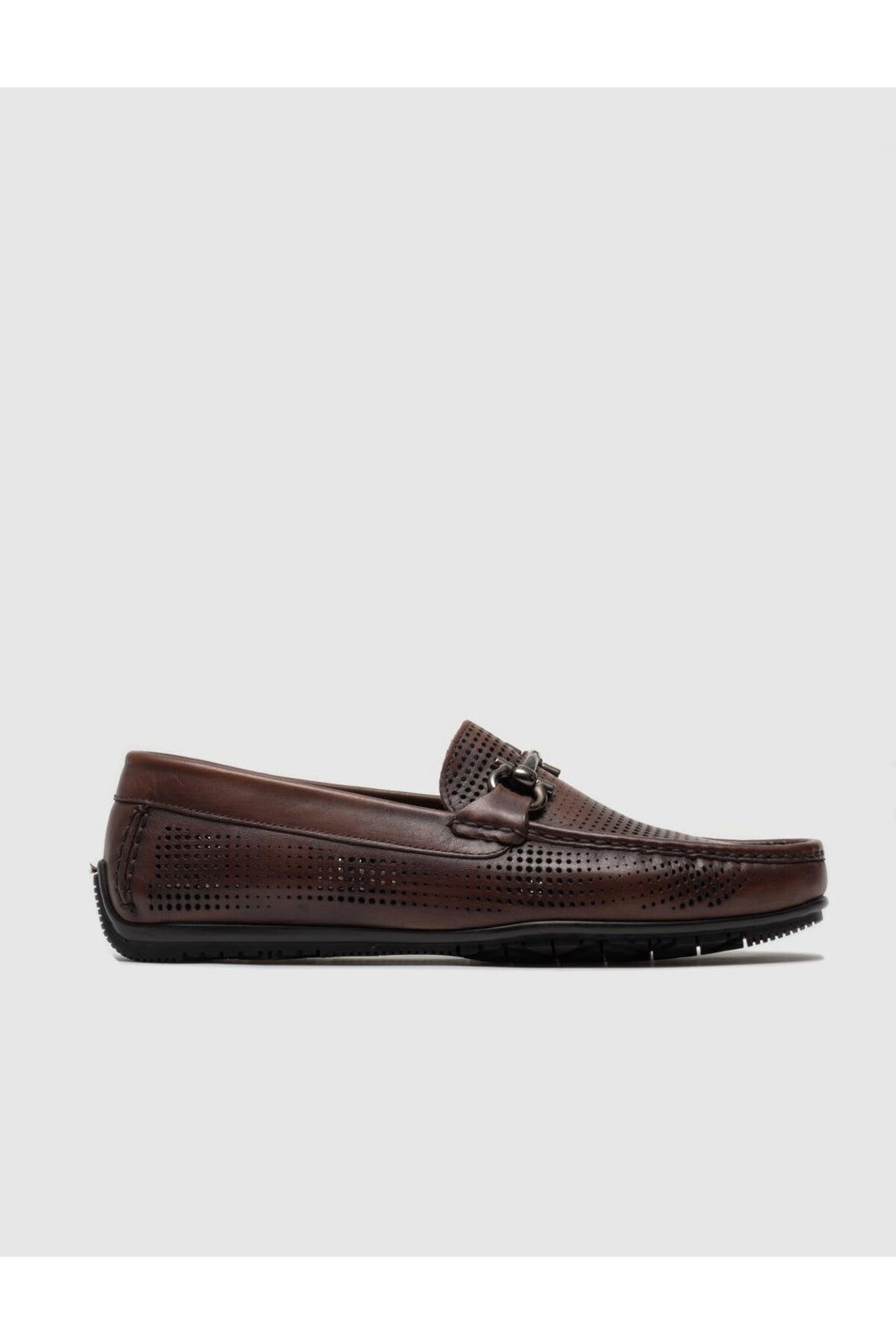 Cabani Shoes %100 Cuir véritable Mocassins pour hommes marron - Marron