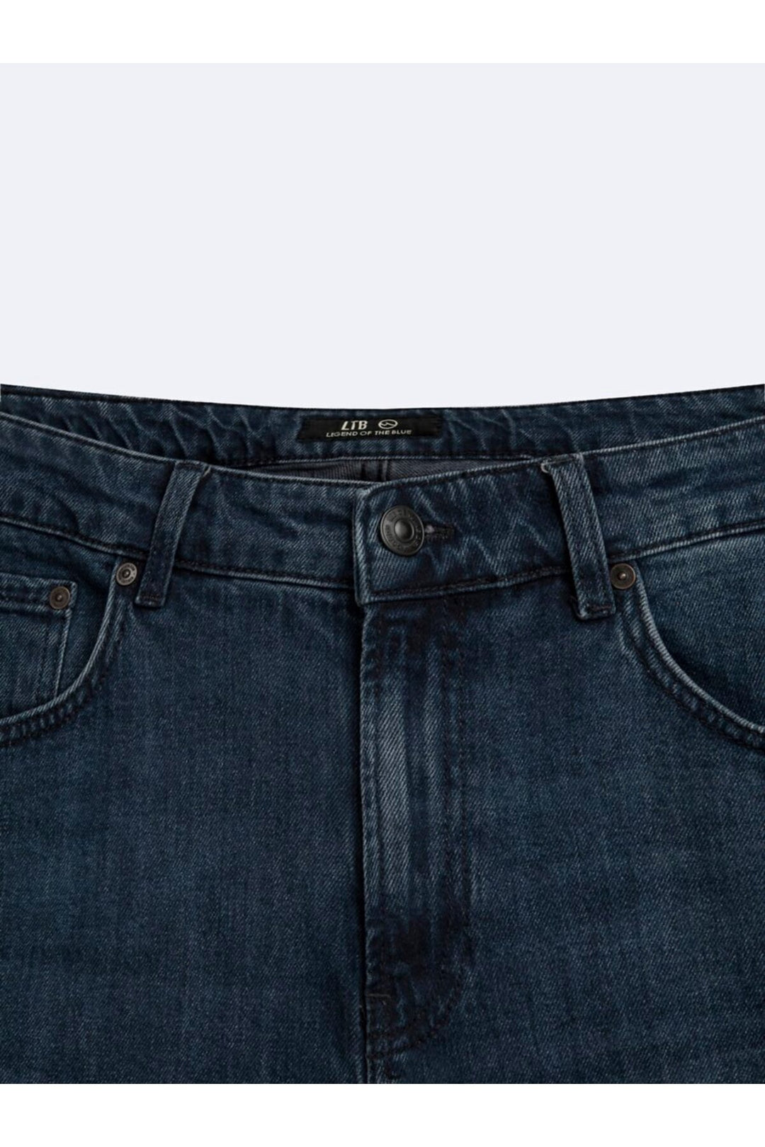 LTB Pantalon Jean Indigo Mi-Taille Slim Tapered L Renar - mid Indigo