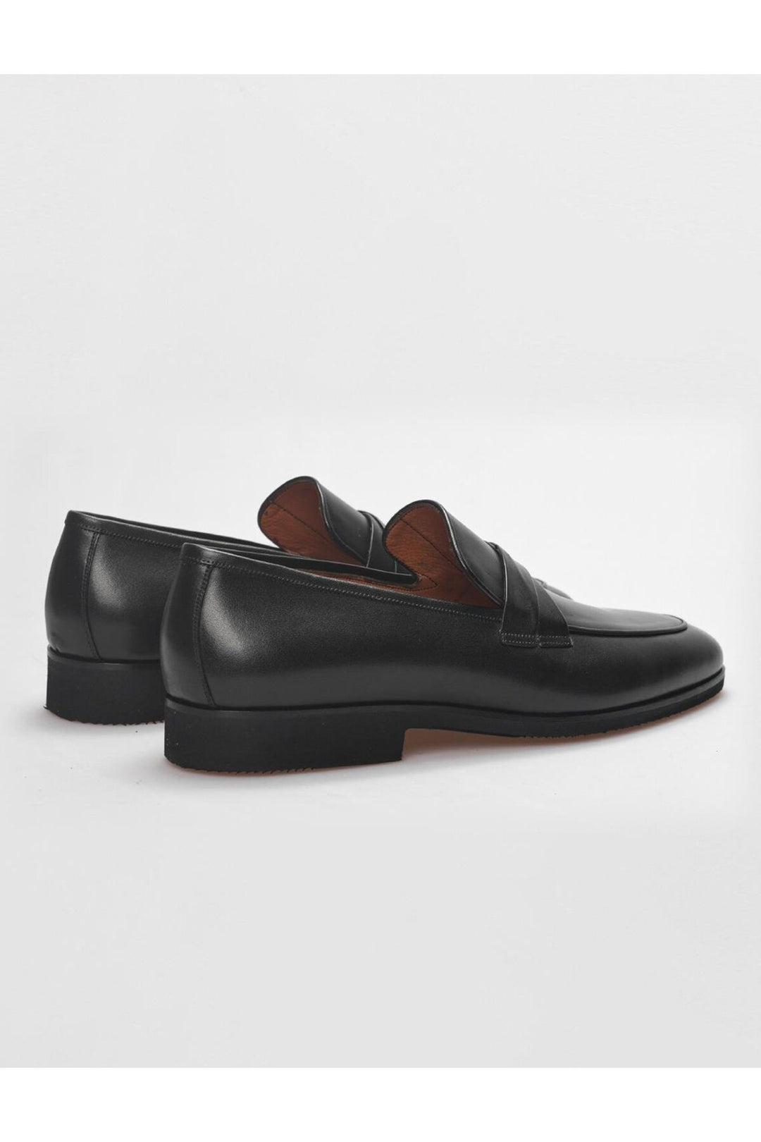 Cabani Shoes Chaussures classiques pour hommes en cuir véritable noires - Multicolore