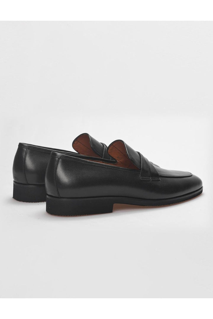 Cabani Shoes Chaussures classiques pour hommes en cuir véritable noires - Multicolore
