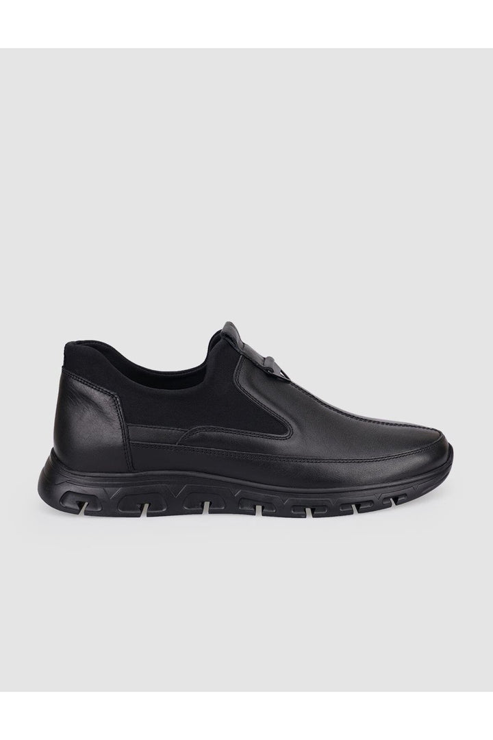 Cabani Shoes Chaussures de ville pour hommes en cuir véritable noir 100% - Multicolore
