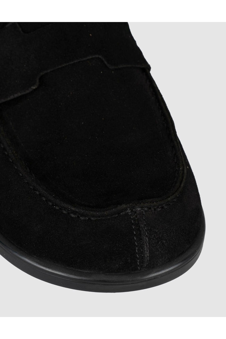 Cabani Shoes Mocassins en cuir véritable pour homme en noir - Multicolore