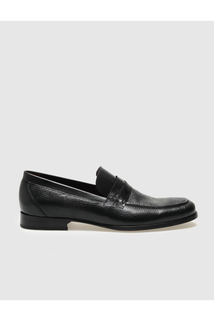 Cabani Shoes Chaussures classiques pour hommes en cuir véritable noires - Multicolore