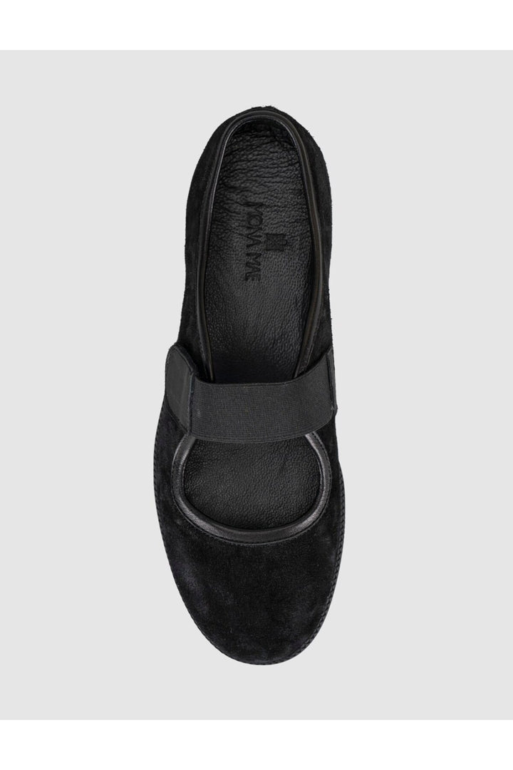 Cabani Shoes Chaussures ballerines pour femmes à bande noire - Multicolore