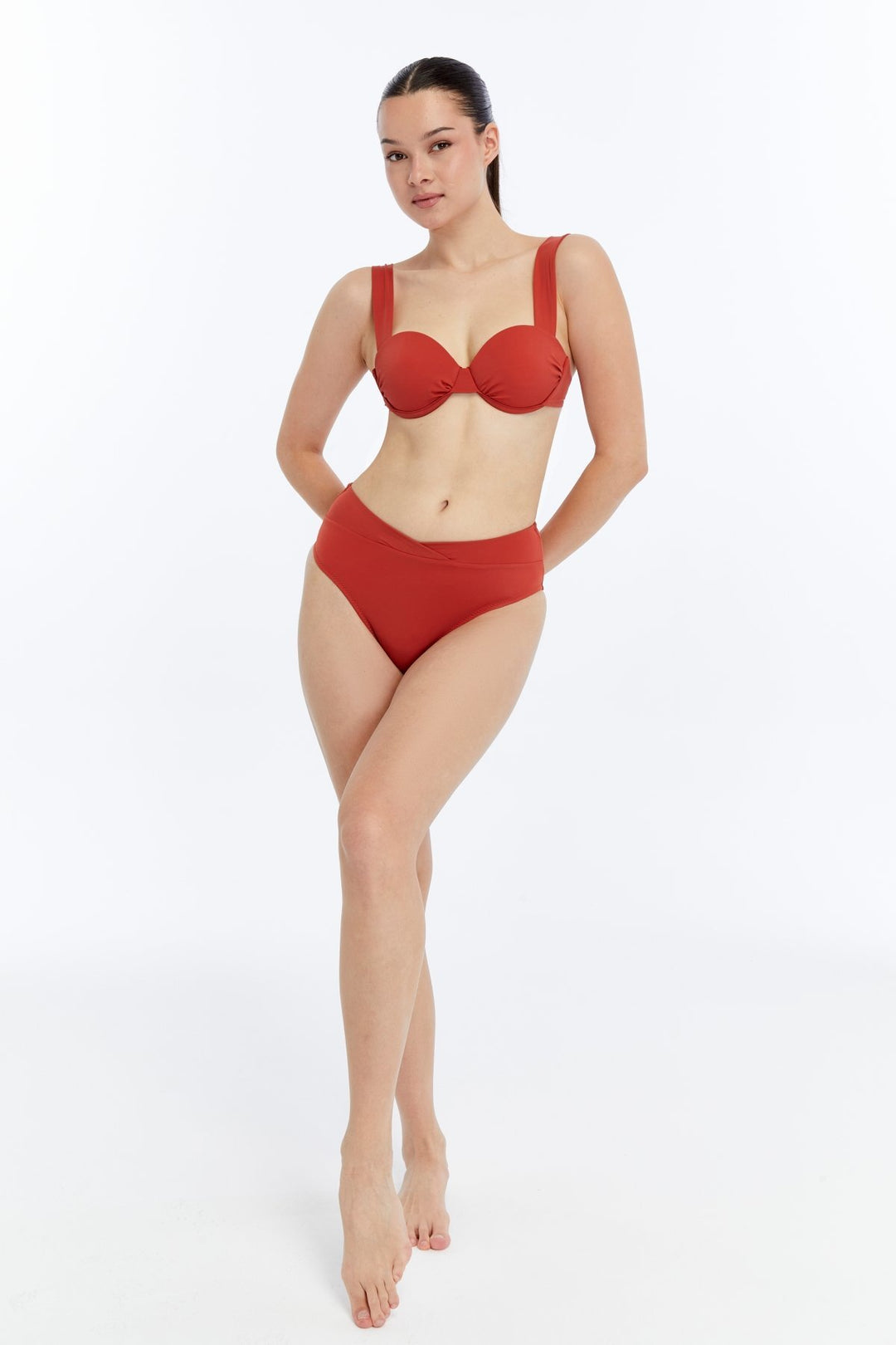 Lovely Things THERESA Bas de bikini - gül kurusu