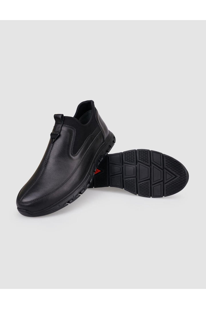 Cabani Shoes Chaussures de ville pour hommes en cuir véritable noir 100% - Multicolore