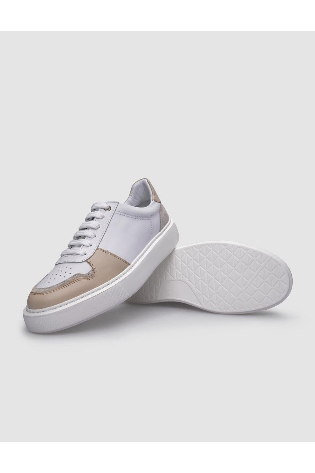 Cabani Shoes %100 Cuir véritable Blanc - Blanc