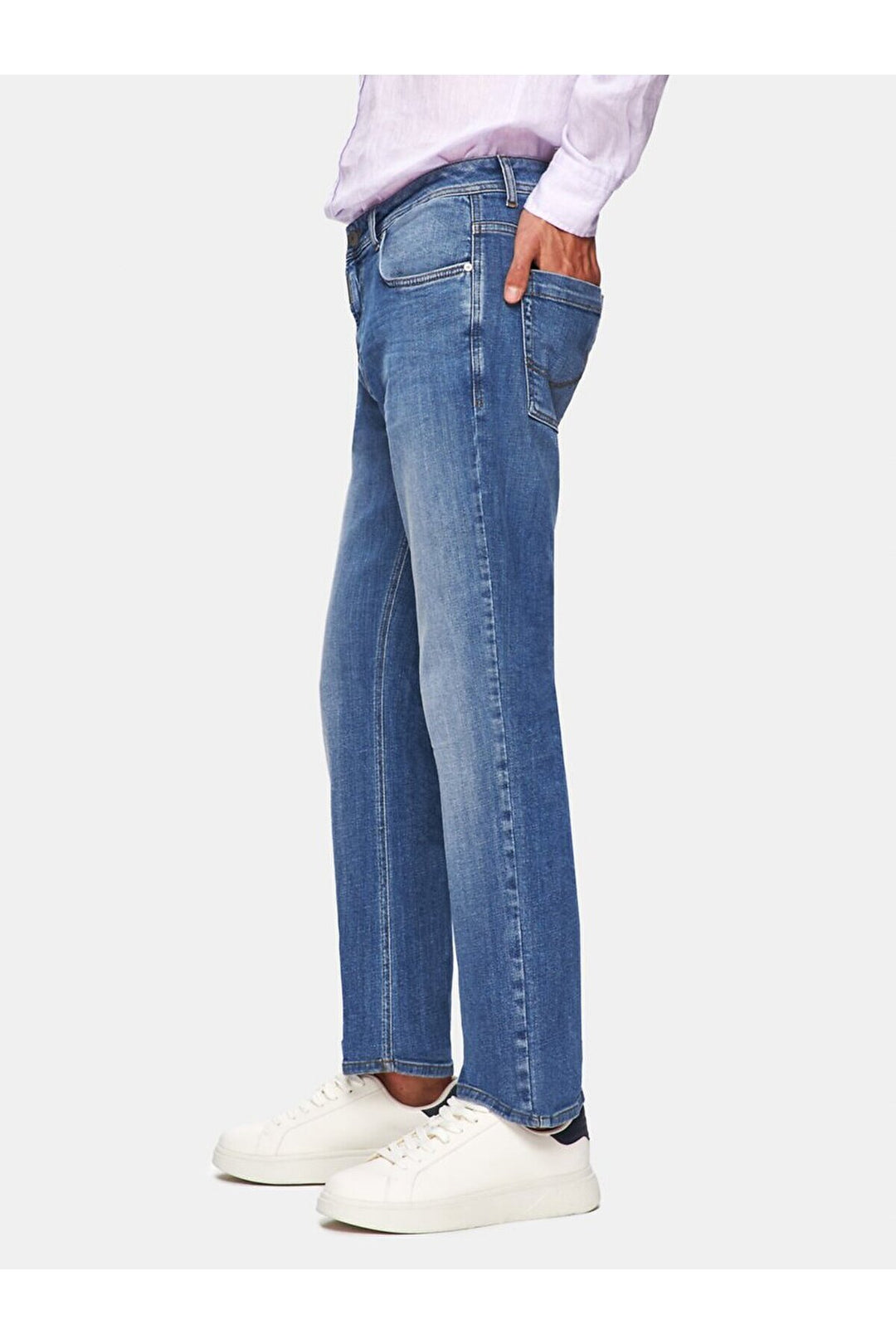 LTB Pantalon en jean coupe droite à taille moyenne Paul X - karişik_55709
