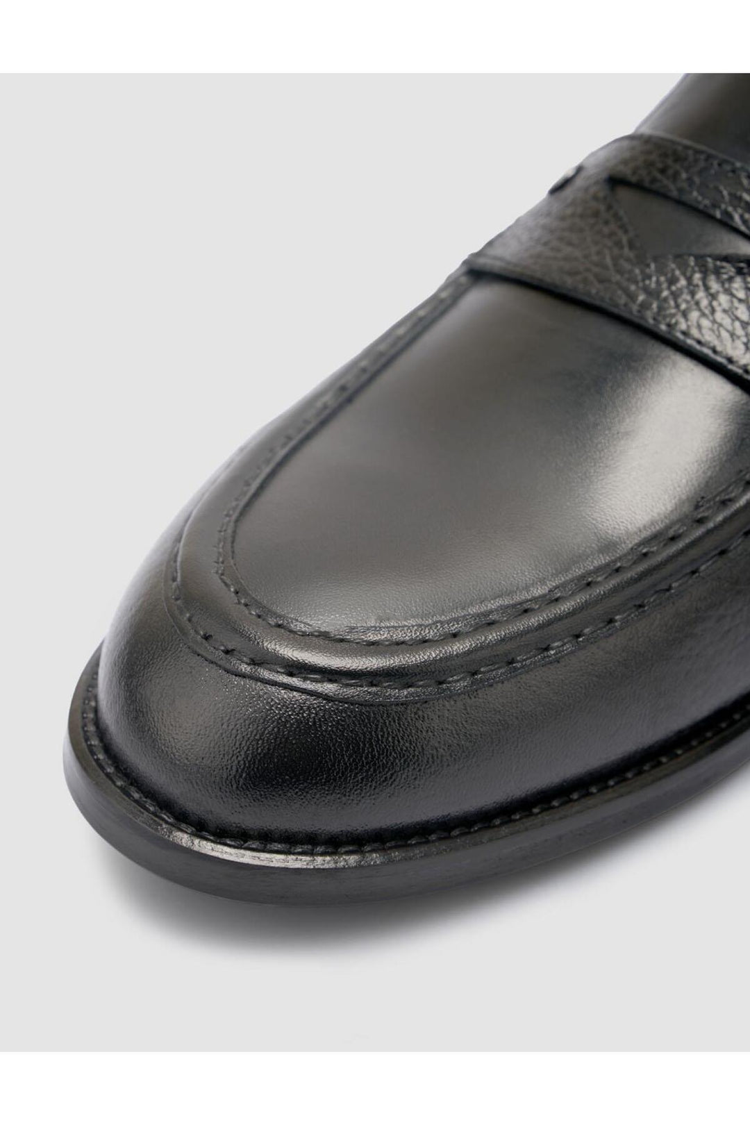 Cabani Shoes %100 Cuir véritable Chaussures classiques pour hommes noires - Multicolore