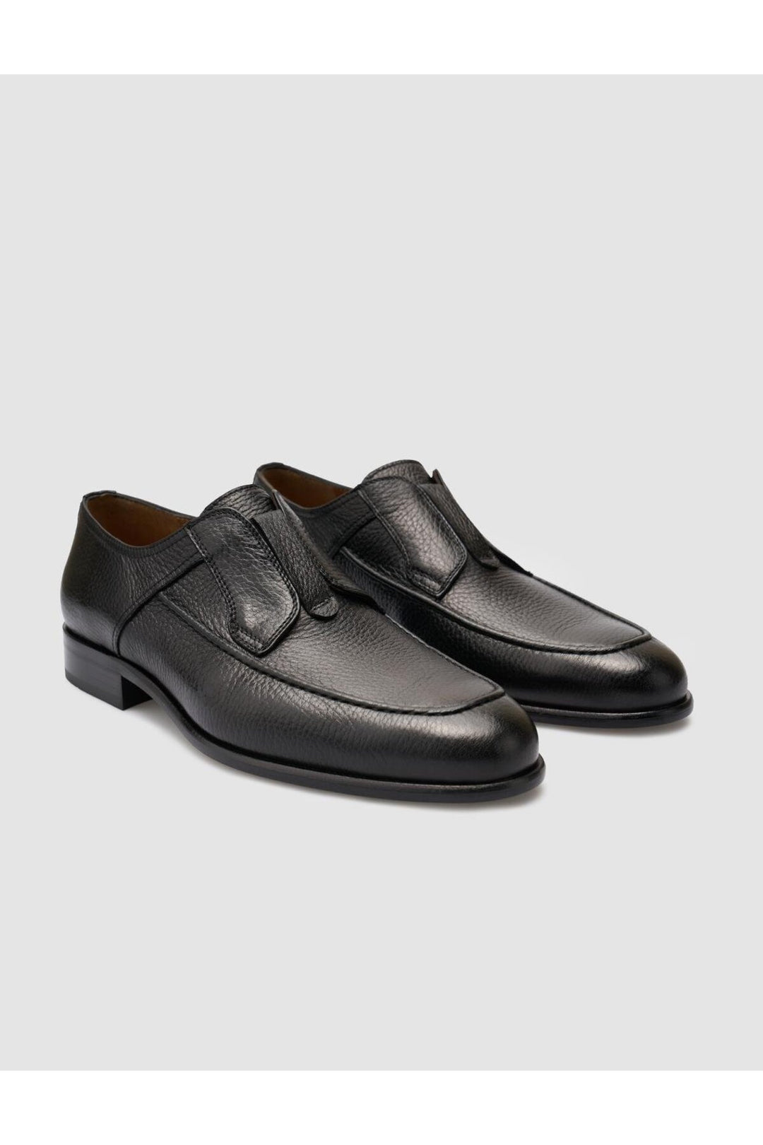 Cabani Shoes %100 Cuir véritable Chaussures classiques pour hommes noires - Multicolore