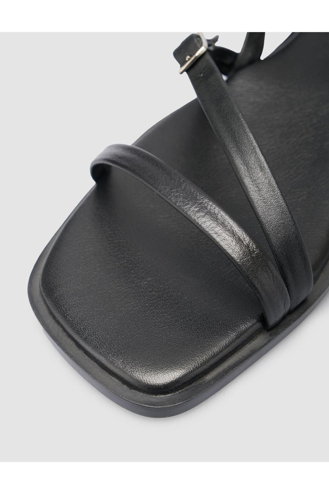 Cabani Shoes %100 Cuir véritable Sandales noires pour femmes - Multicolore