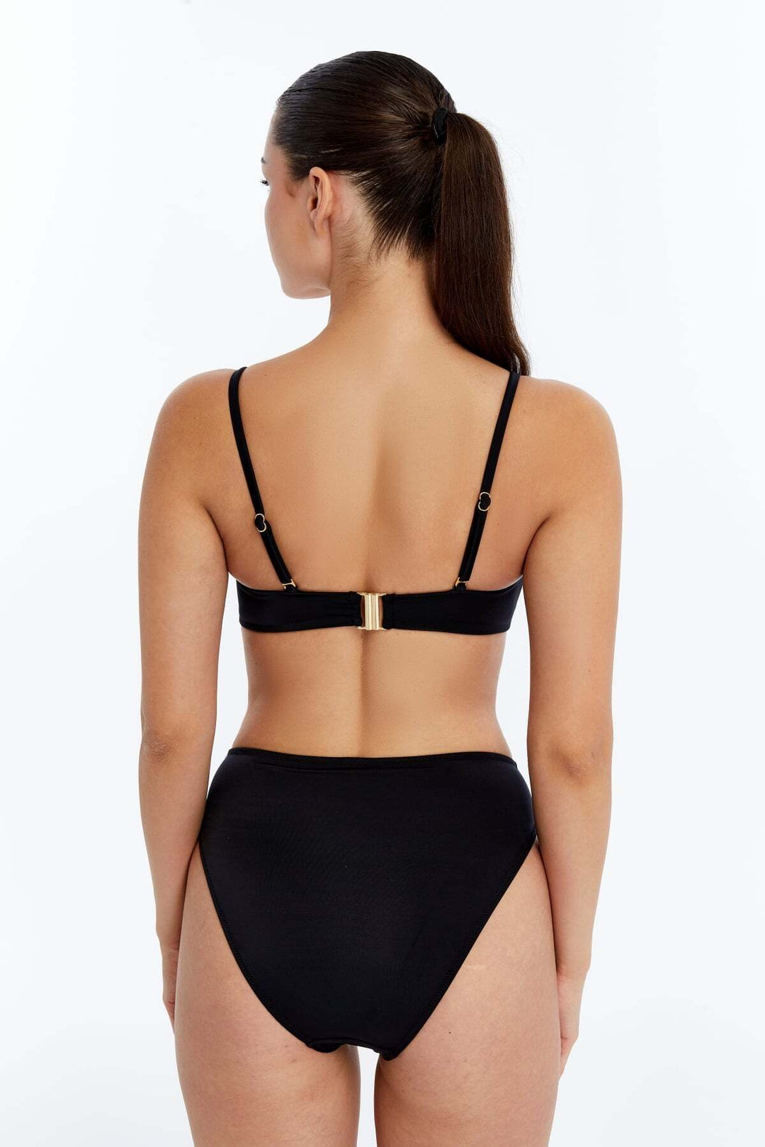 Lovely Things PRISCILLA Haut de bikini sans bretelles - Noir