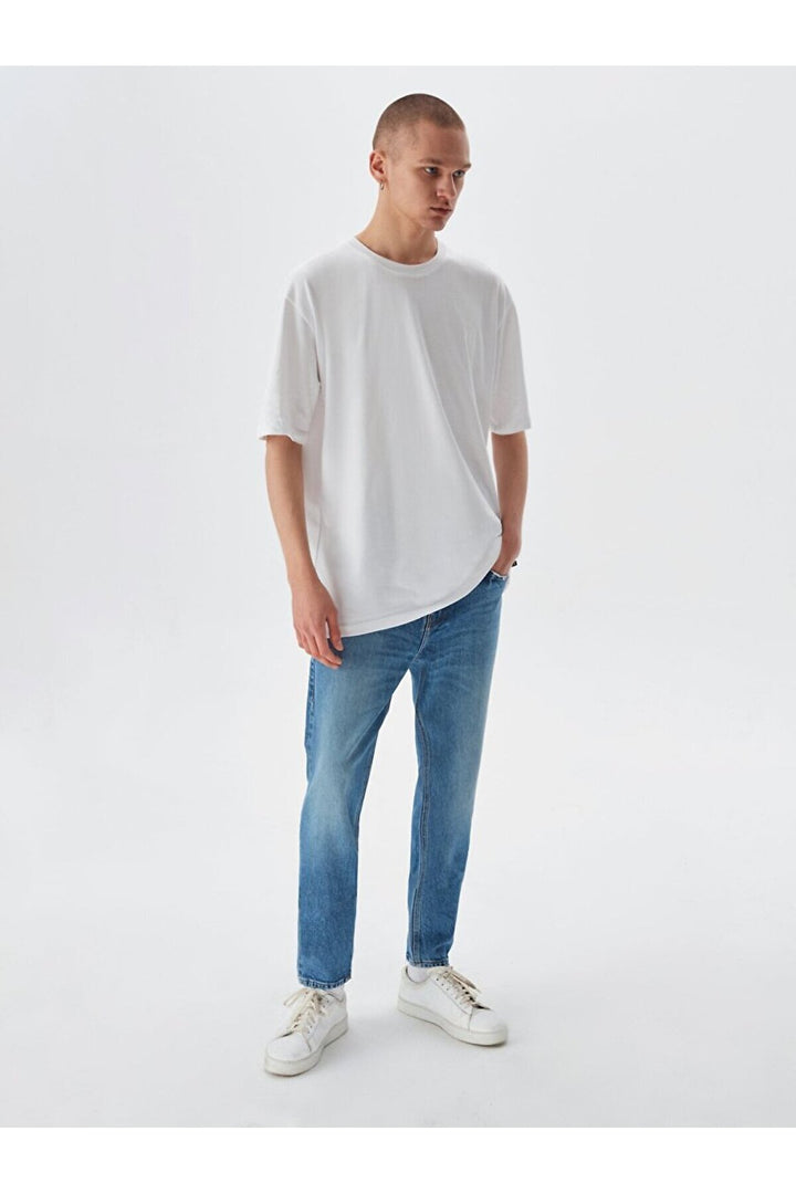 LTB T-shirt oversize blanc