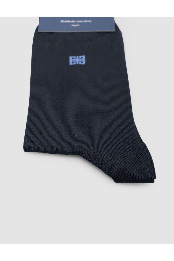 Cabani Shoes Chaussettes pour hommes premium Bleu marine - Bleu marine