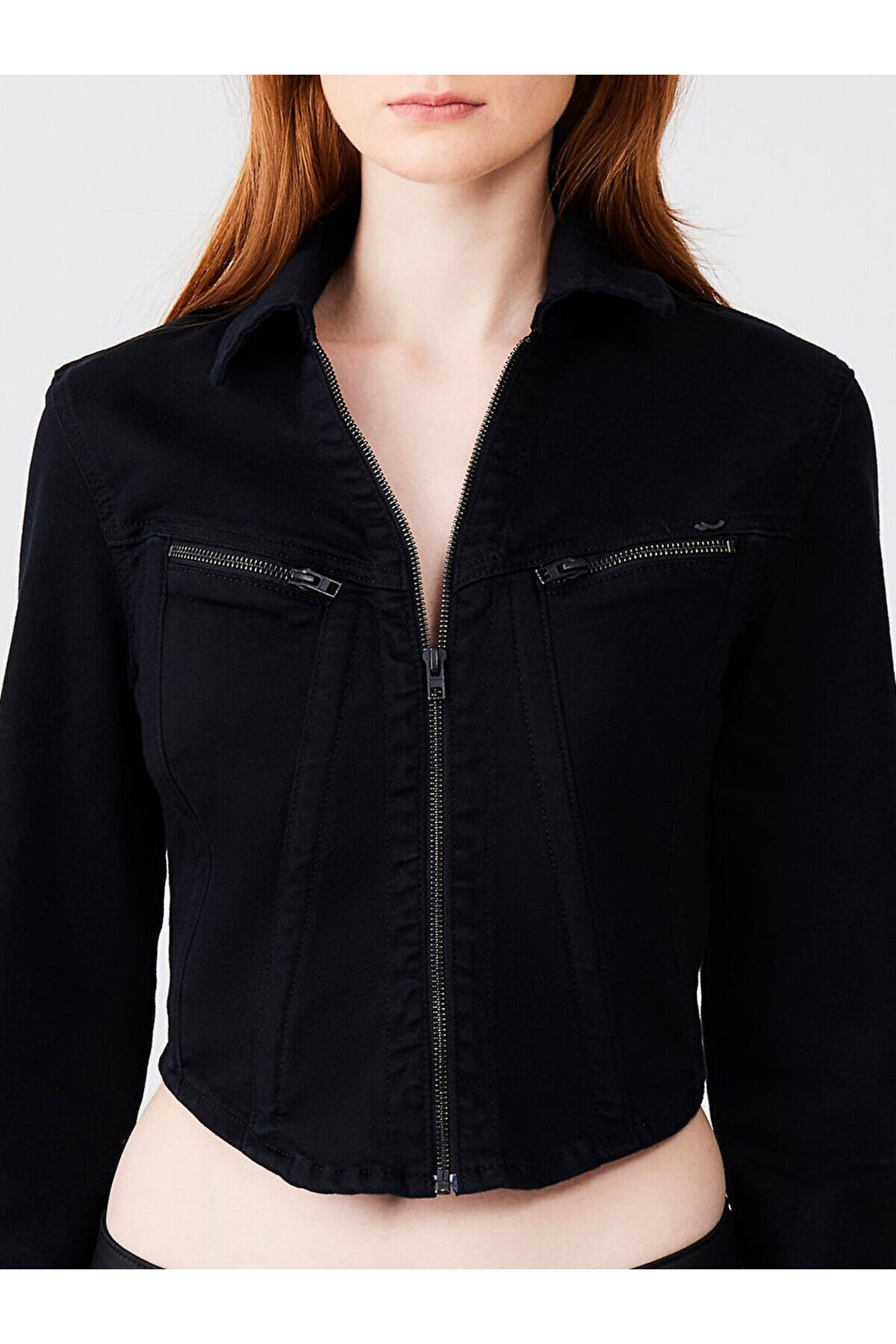 LTB Veste courte avec bandeau sur les yeux