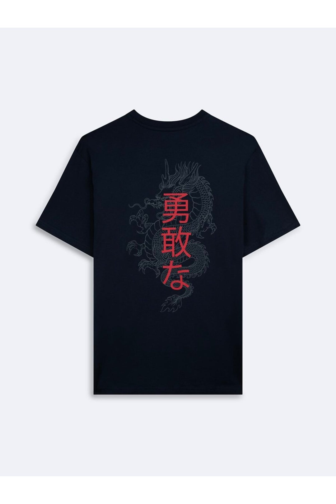 LTB T-shirt bleu marine avec impression au dos - Bleu marine