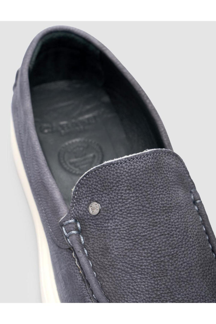 Cabani Shoes Chaussures Loafer pour hommes en Nubuck Fumé - Anthracite