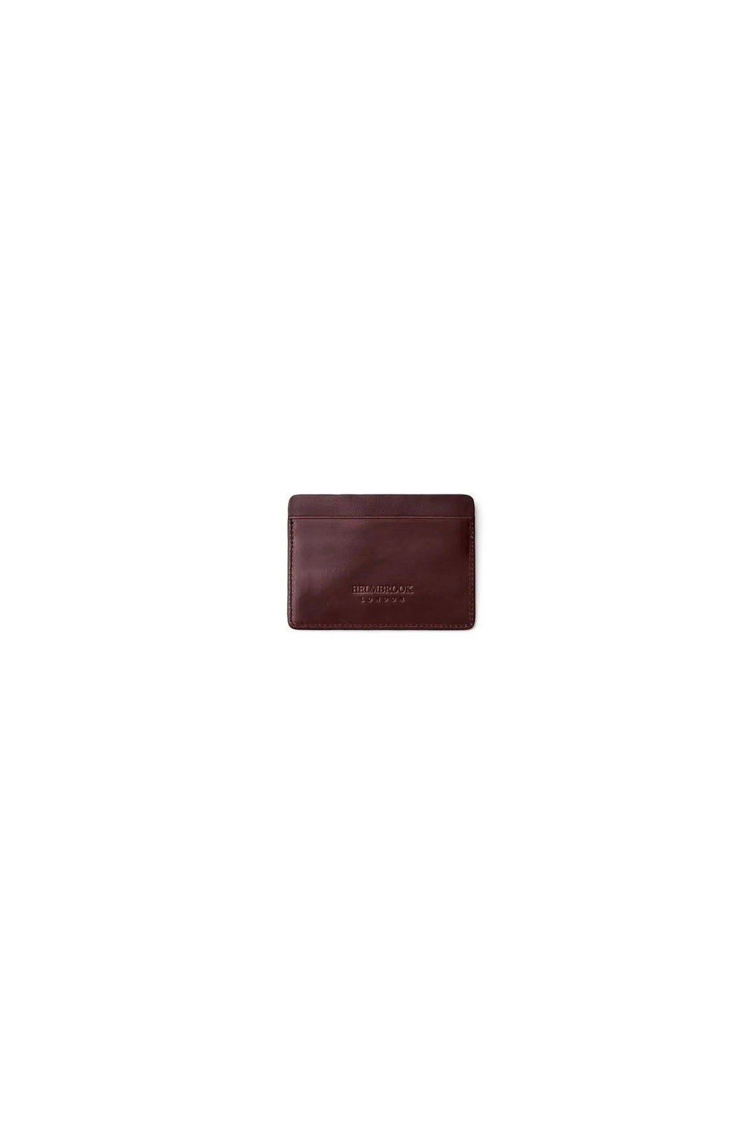 Helmbrook Porte-cartes mince en cuir véritable pour homme avec protection RFID Elton Coffee Plus