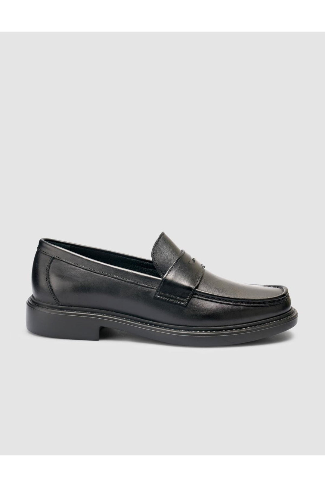 Cabani Shoes %100 Cuir véritable Noir Mocassins pour hommes - Noir