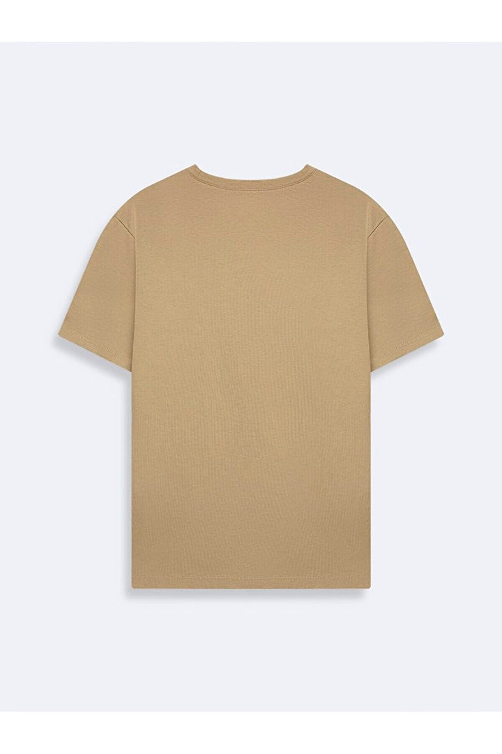 LTB T-shirt Beige - Beige_2529