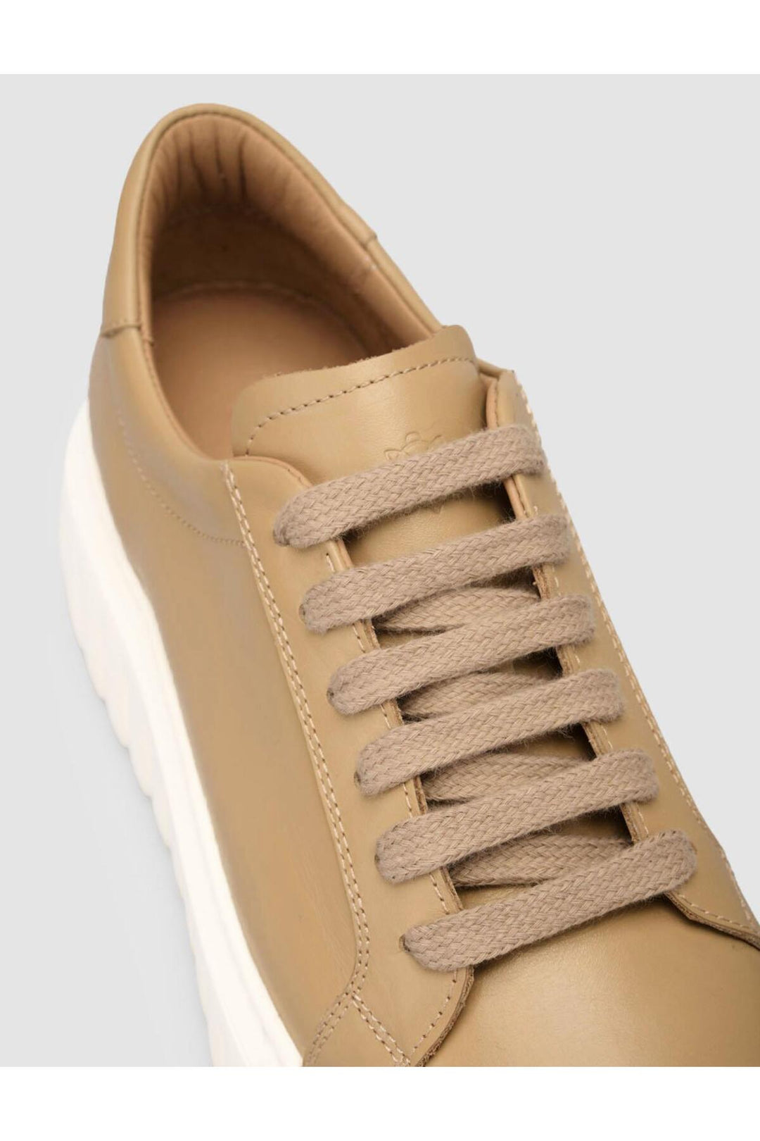 Cabani Shoes MonaMae %100 Cuir Véritable Vison Chaussures de Sport Femme - Vison