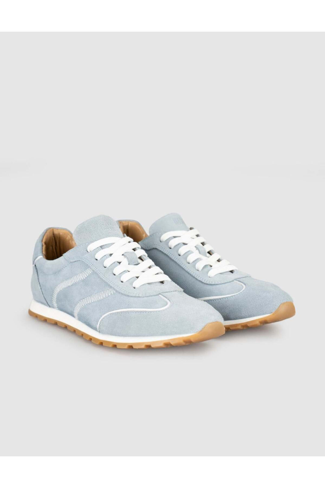 Cabani Shoes Baskets décontractées en cuir véritable pour femmes - Multicolore