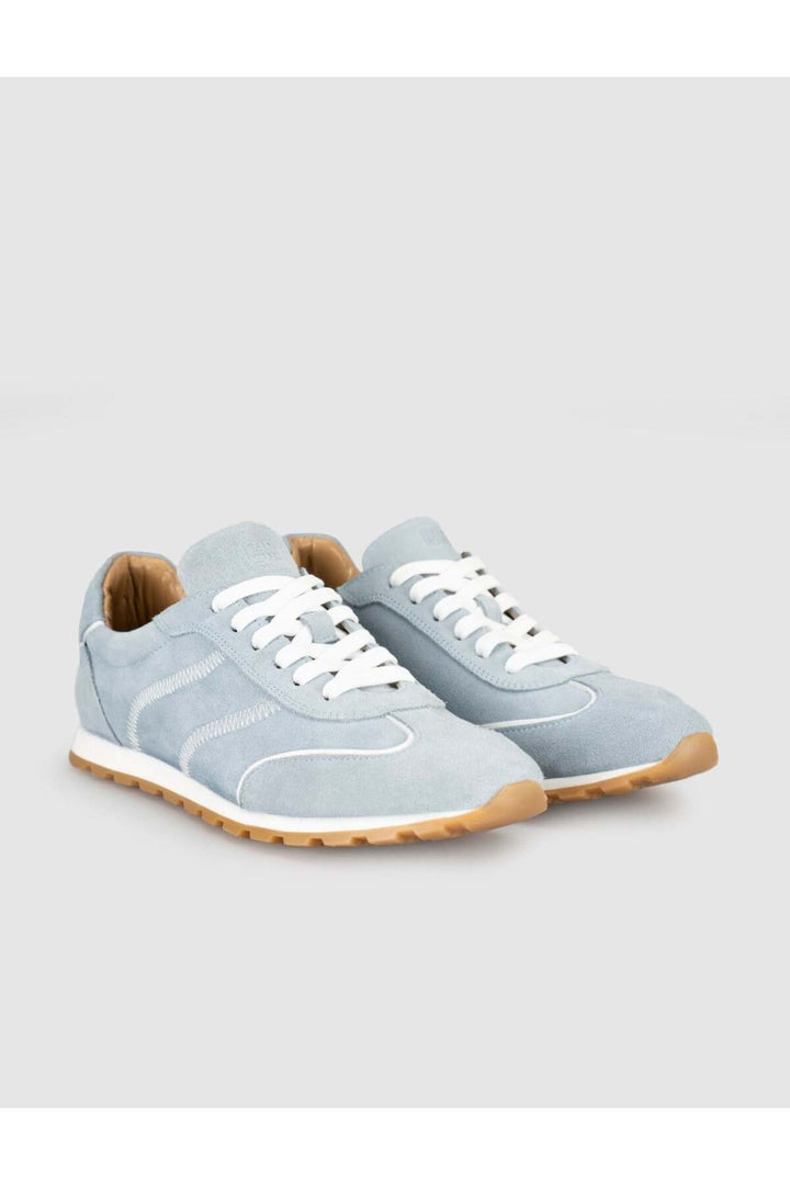 Cabani Shoes Baskets décontractées en cuir véritable pour femmes - Multicolore