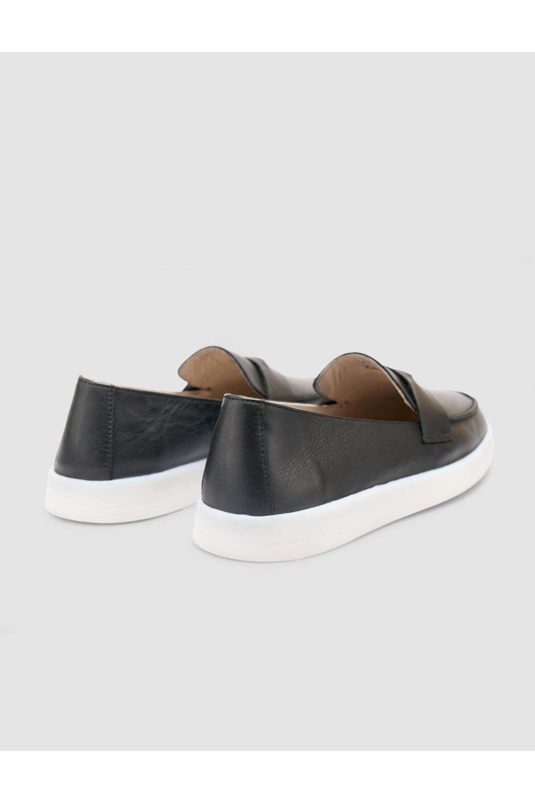 Cabani Shoes %100 Cuir Véritable Mocassins Femme Noir - Noir