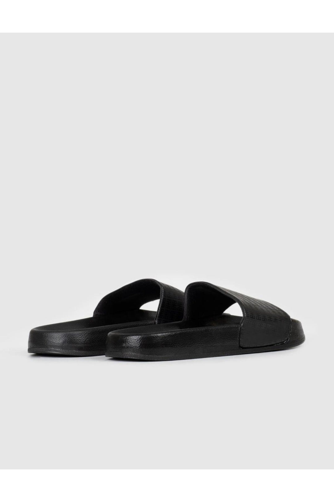 Cabani Shoes Sandales pour hommes à semelle en caoutchouc noire - Multicolore