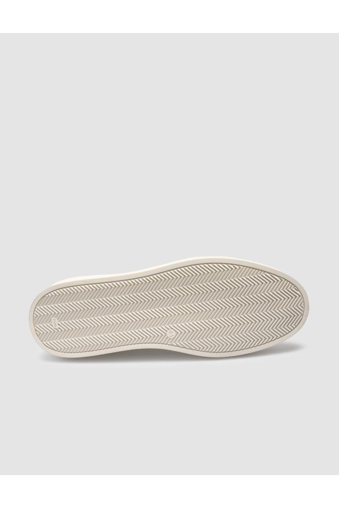 Cabani Shoes %100 Cuir véritable Baskets blanches pour hommes - Blanc