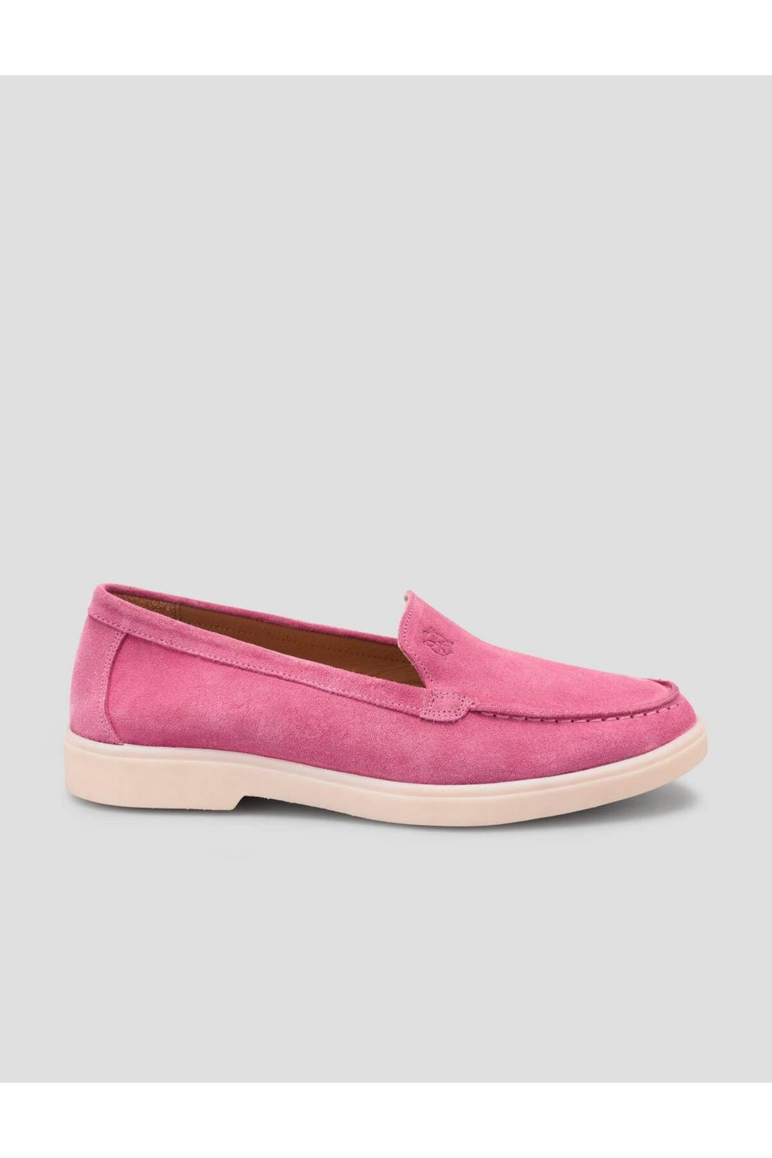 Cabani Shoes MonaMae 100% Cuir Véritable Mocassins Femme Suédé Rose - Rose