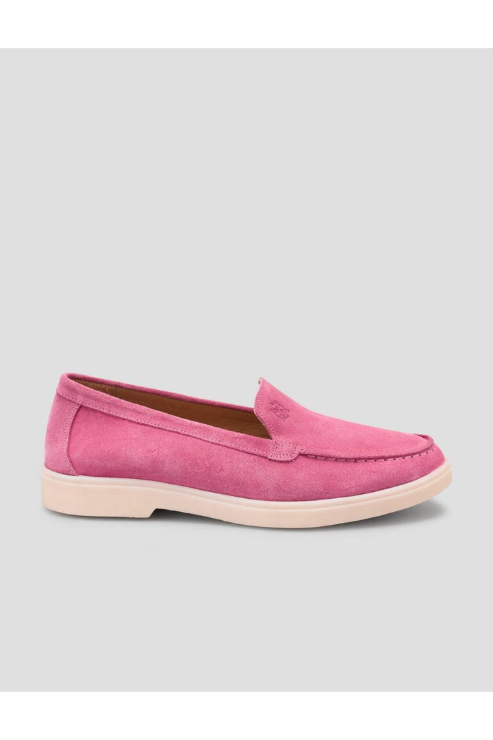 Cabani Shoes MonaMae 100% Cuir Véritable Mocassins Femme Suédé Rose - Rose