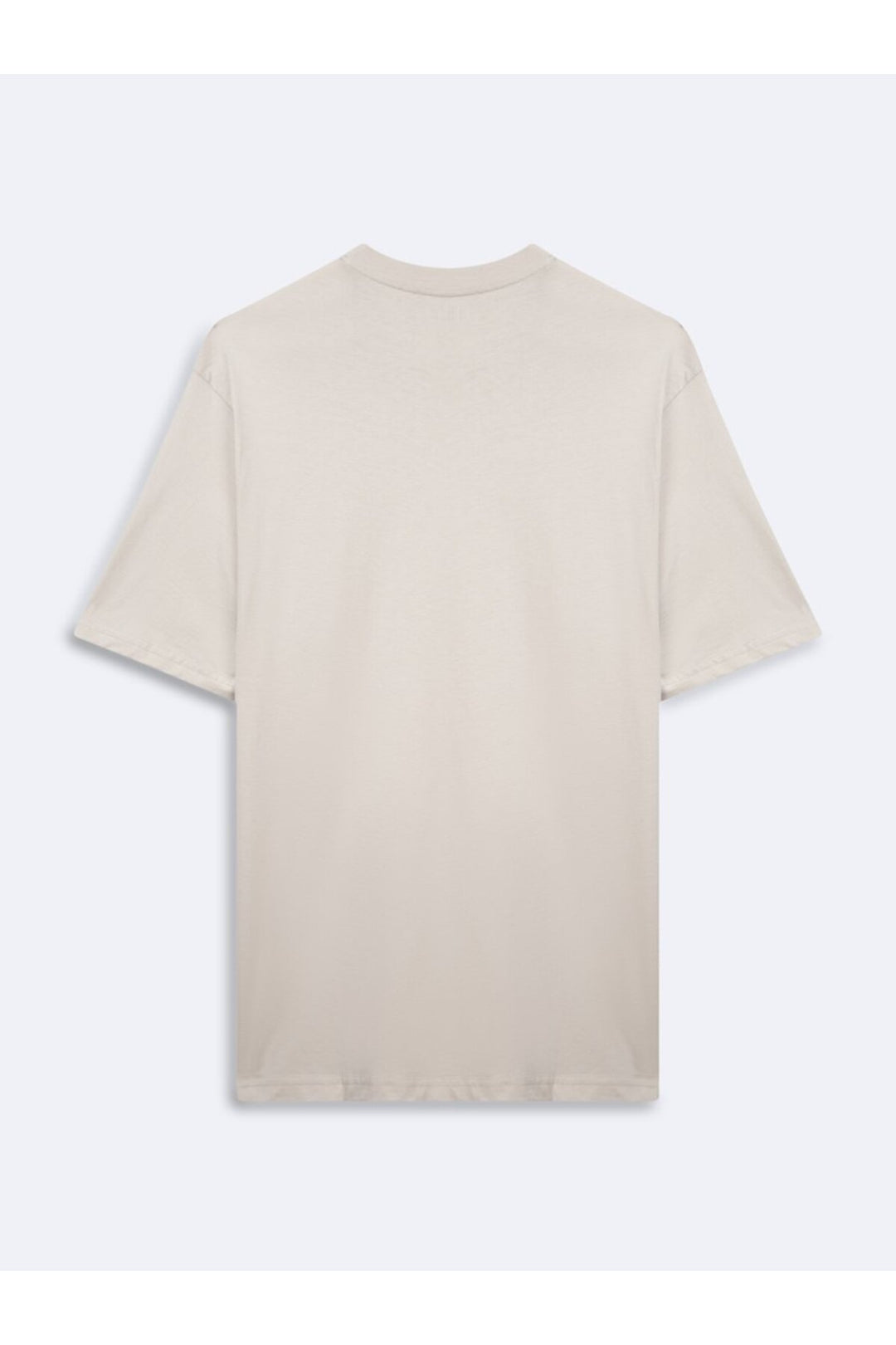 LTB T-shirt beige avec logo en silicone - Gris