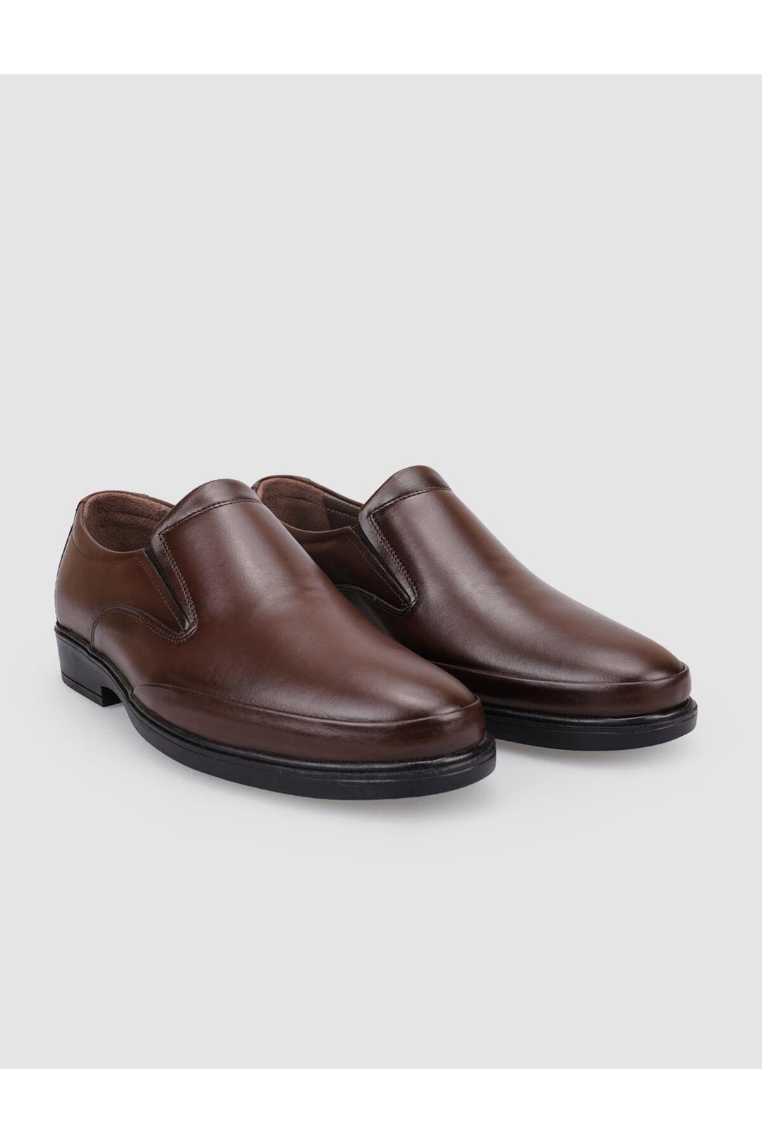 Cabani Shoes Chaussures de ville pour hommes en cuir véritable marron 100% - Multicolore