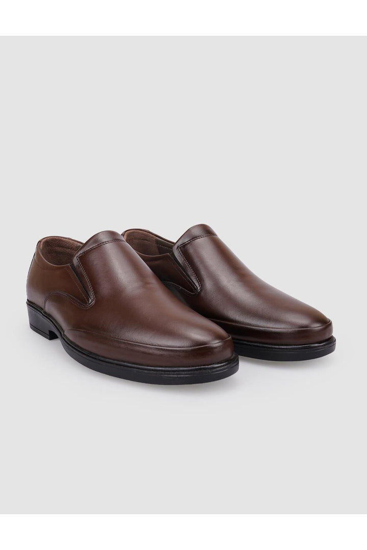 Cabani Shoes Chaussures de ville pour hommes en cuir véritable marron 100% - Multicolore