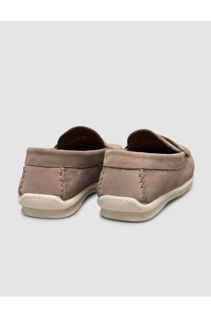 Cabani Shoes %100 Cuir véritable Mocassins en suède beige pour homme - Multicolore