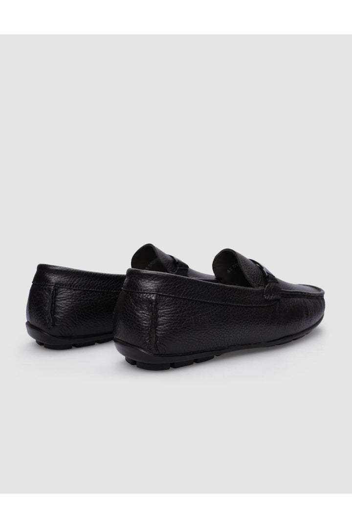 Cabani Shoes %100 Cuir Véritable Mocassins Pour Hommes Avec Détail Boucle Marron - Marron