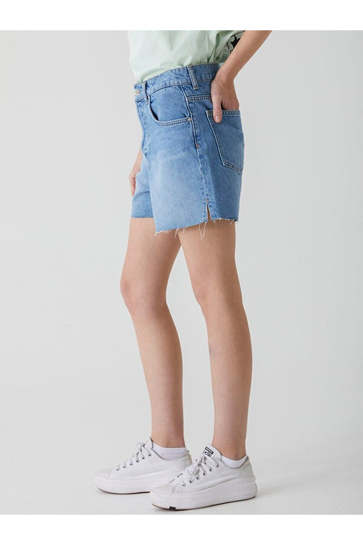 LTB Short en jean à taille haute Deana